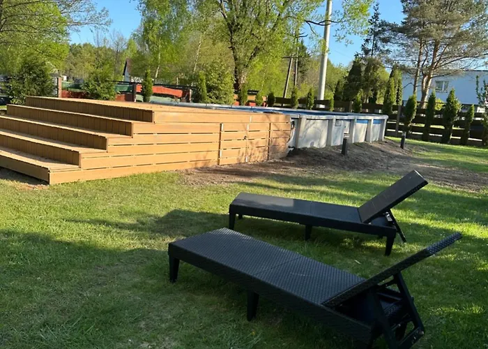 Kepina Zdroj Z Basenem I Ogniskiem Na Jurze Ostrow (Myszkow)